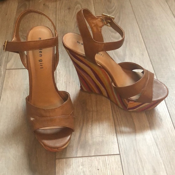 Madden Girl Shoes - Sold Madden Girl colorful wedges